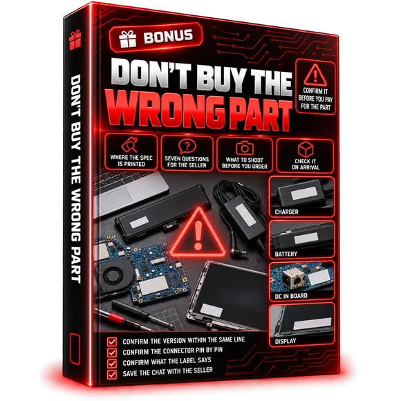Bonus 5, Don’t Buy the Wrong Part